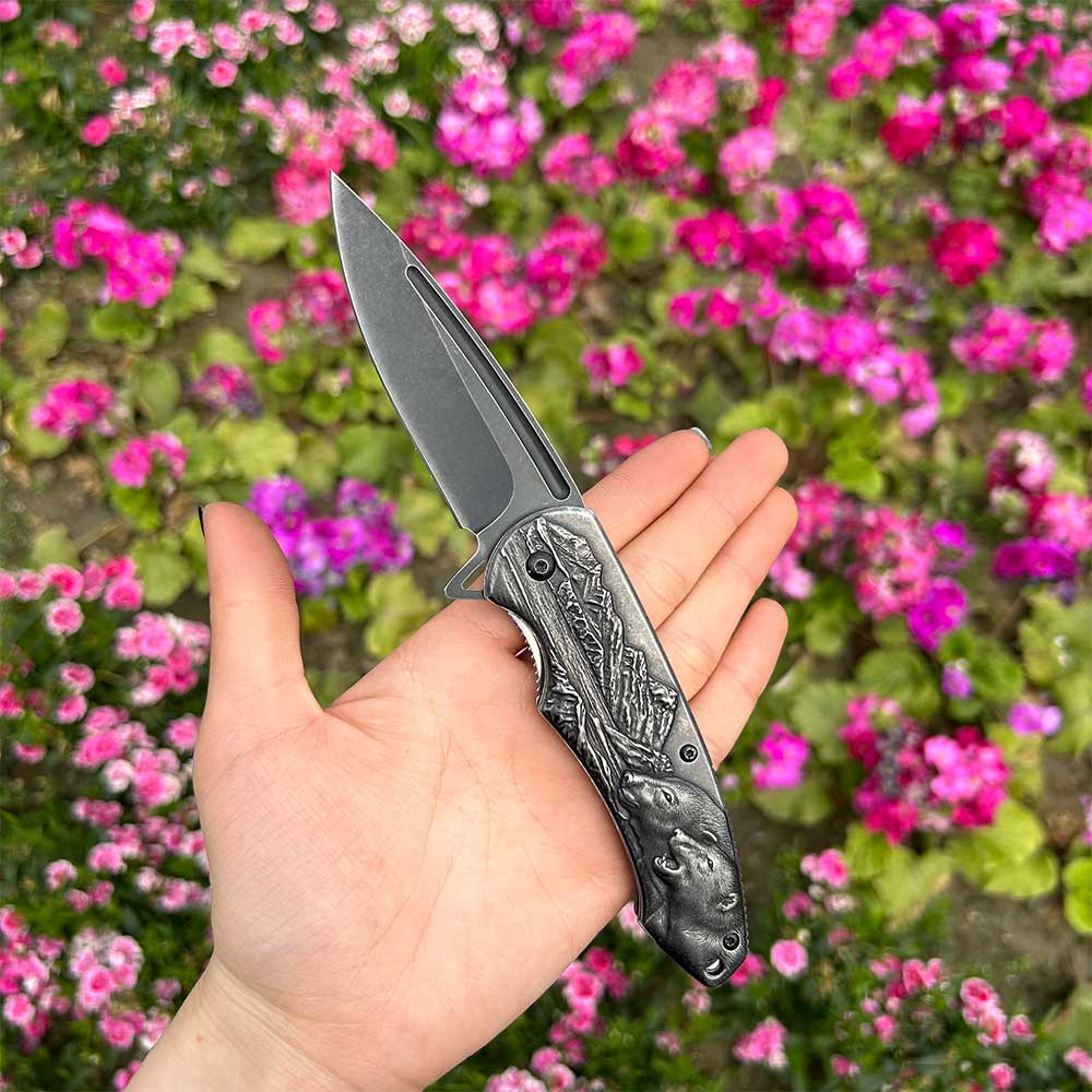 Bear Folding Knife Handy Tool - Tophatter Daily Deals