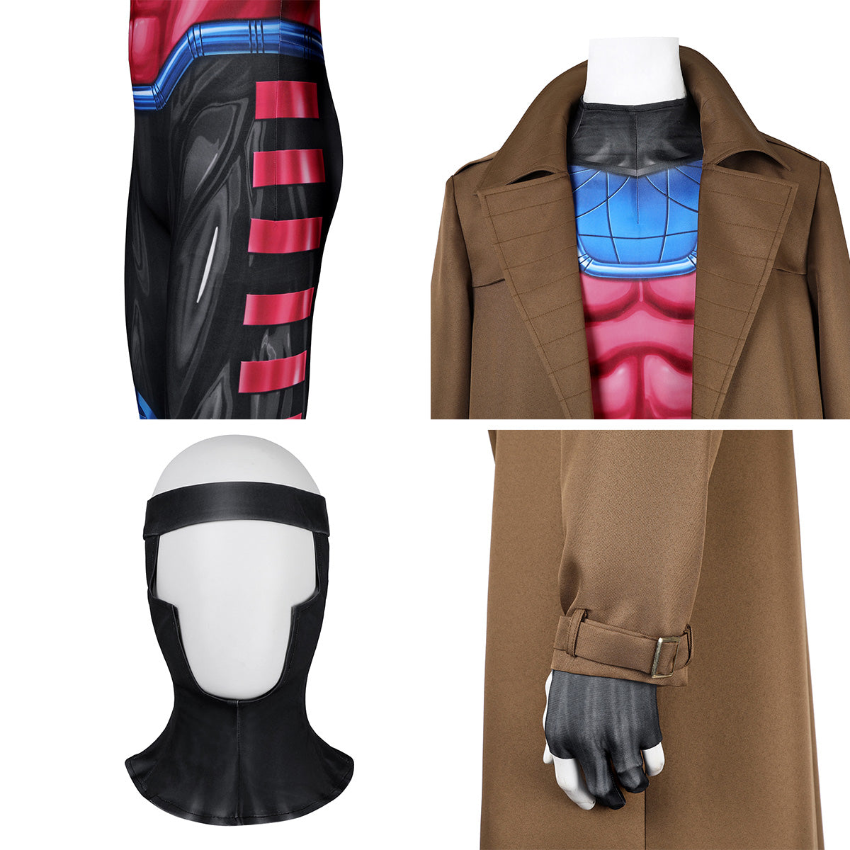 MAV Legends X-Men '97 Gambit Cosplay Costume - Tophatter Daily Deals
