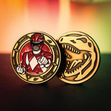 Power Rangers – Limited Edition Red Ranger Coin Replica Coin - Tophatter Daily Deals