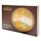 World of Warcraft - Limited Edition Metal Map of Azeroth Collectible - Tophatter Daily Deals