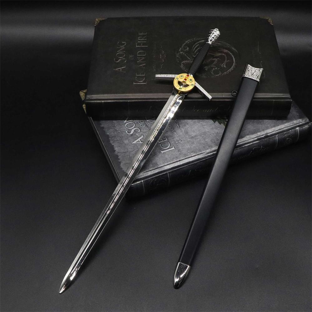 Wild Hunt Game Weapon Geralt's Steel Sword Metal Replica - Tophatter Daily Deals