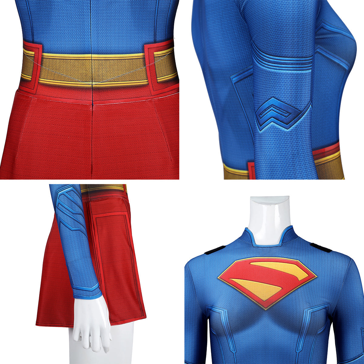 Super Hero Superheroine Super Woman Cosplay Costume Costume - Tophatter Daily Deals