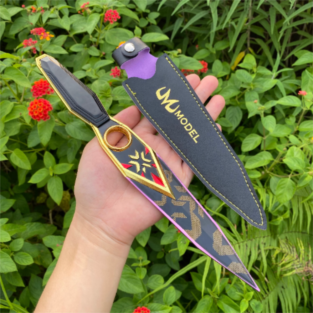 Metal Champions 2023 Kunai Game Weapon Model 28CM Only - Tophatter Daily Deals