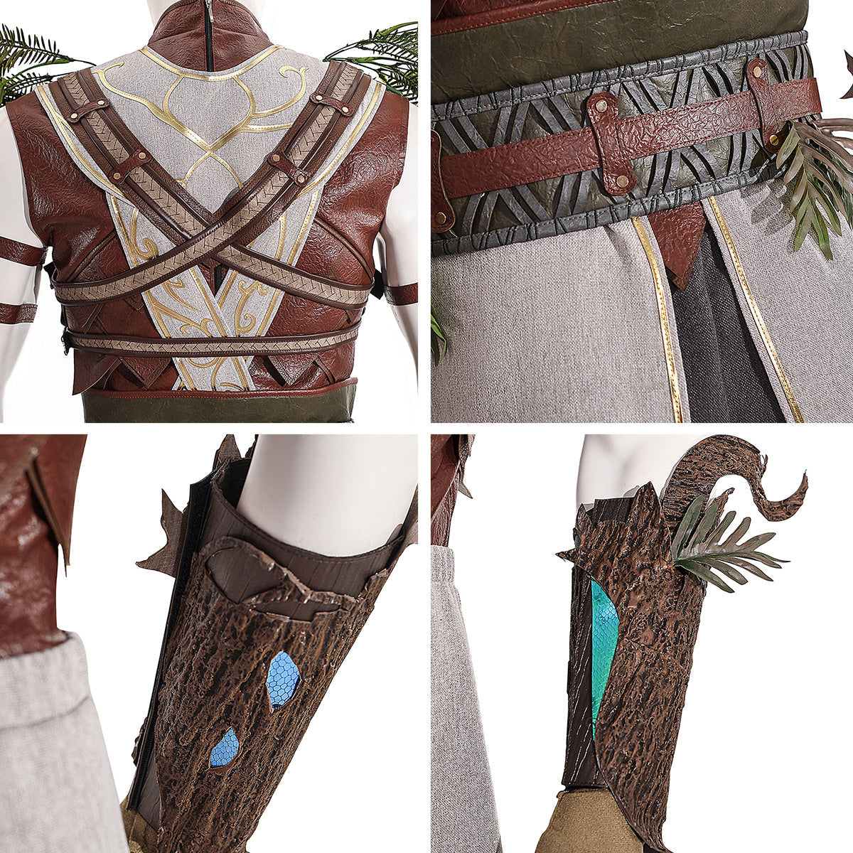 Baldur's Gate III Baldur s Gate 3 BG3 Halsin Cosplay Costume Costume - Tophatter Daily Deals
