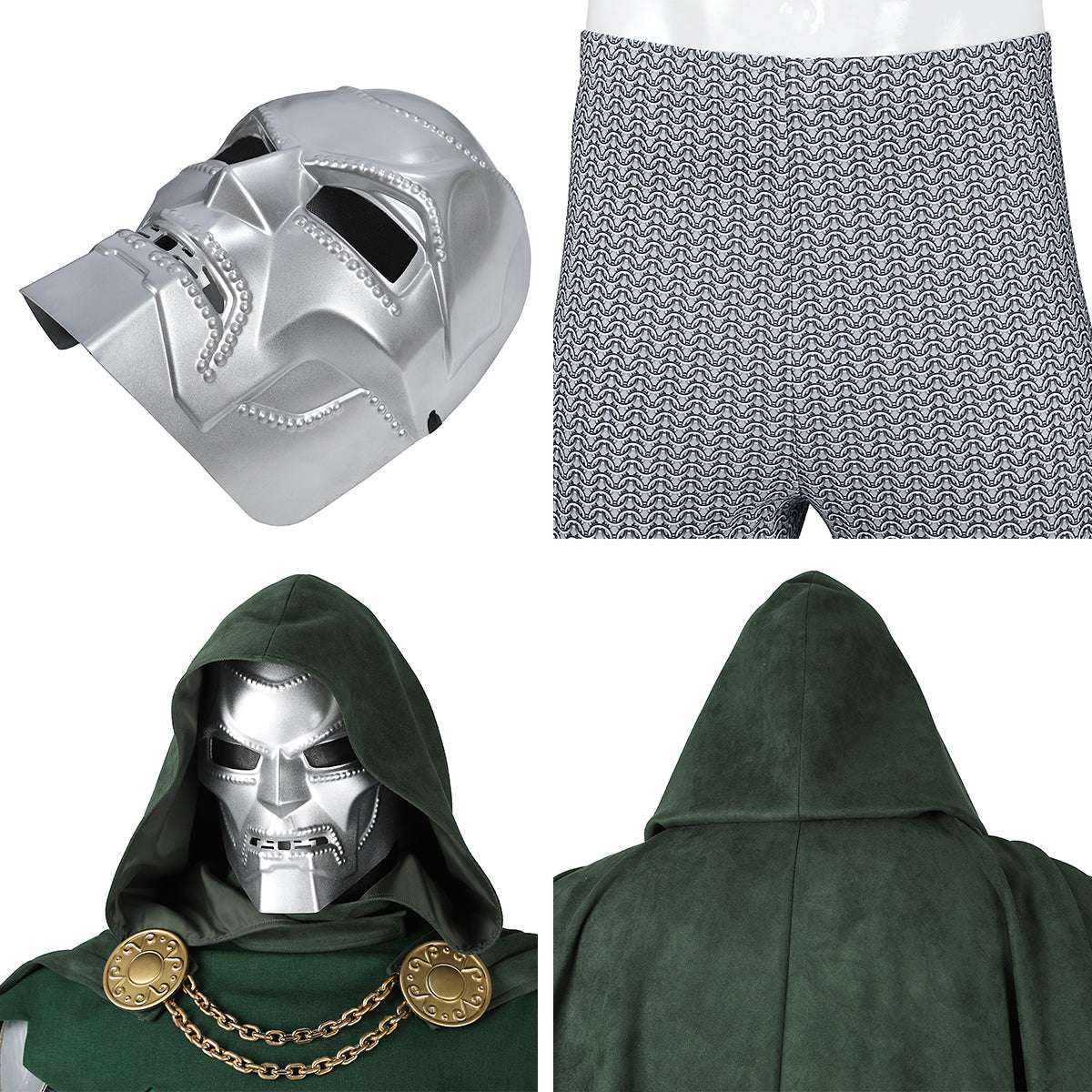 MAV Doctor Doom Fantastic Four Victor von Doom Cosplay Costume Costume - Tophatter Daily Deals