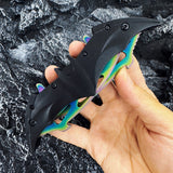 Batman Knife Twin 2 Blade Folding Knife - Tophatter Daily Deals