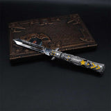 Folding Knife Game Animation Collection Metal Model - Tophatter Daily Deals