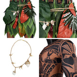 Disney Movie Moana Maui Premium Edition Cosplay Costume Costume - Tophatter Daily Deals
