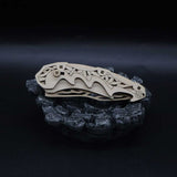 3D Folding Knife Puzzle Wooden Model Kit - Tophatter Daily Deals