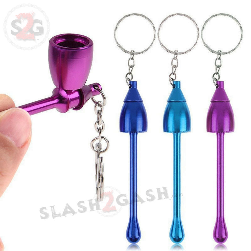 Mushroom Key Chain Bowl - Convertible Hidden Smoking Pipe Smoking Accessories - Tophatter Daily Deals