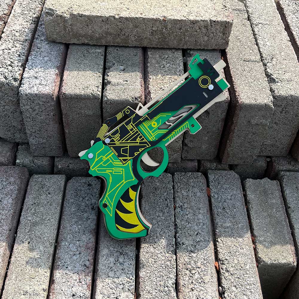 Hunting Gun 3D Rubber Band Gun Wooden Model Kit - Tophatter Daily Deals