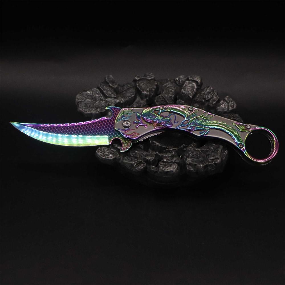 Eastern Dragon Folding Knife - Tophatter Daily Deals