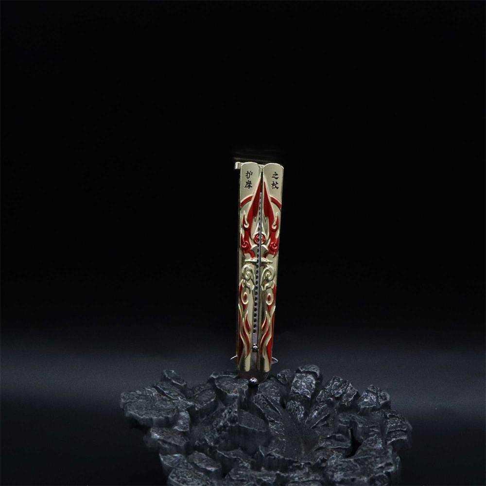 Staff of Homa Butterfly Knife Comb Trainer Replica - Tophatter Daily Deals