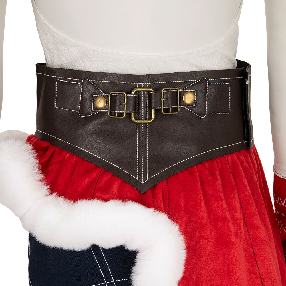 Final Fantasy VII Ever Crisis FF7EC Christmas Tifa Lockhart Cosplay Costume Costume - Tophatter Daily Deals