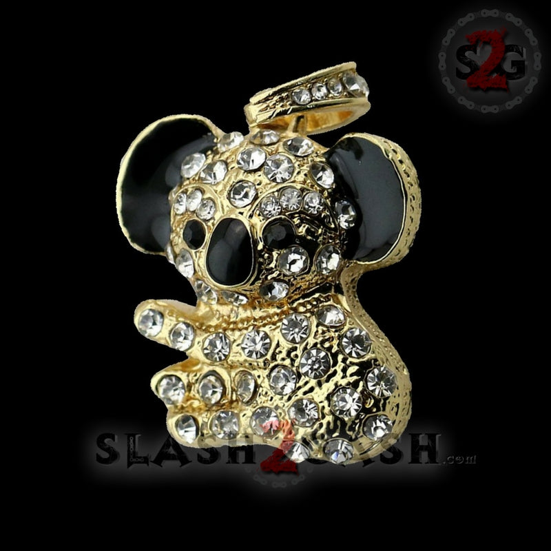 Cute Crystal Koala Necklace USB Flash Drive 2.0 16gb gold/silver 16GB 2.0 Gold USB Flash Drive - Tophatter Daily Deals