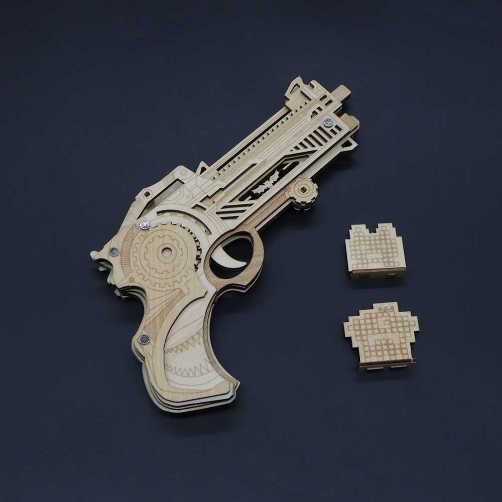 Hunting Gun 3D Rubber Band Gun Model Kit - Tophatter Daily Deals