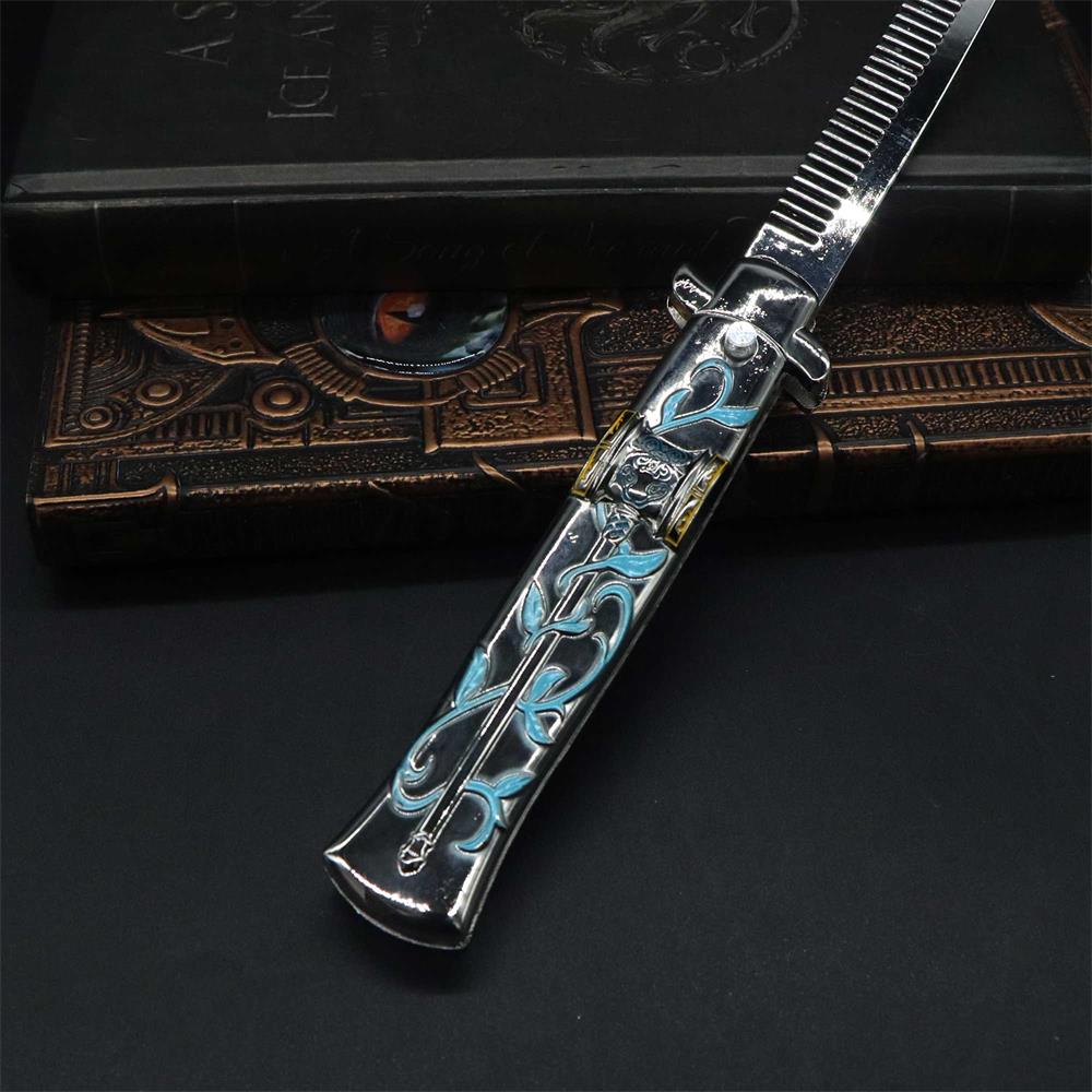 Animation Peripheral Products Butterfly Knife Comb - Tophatter Daily Deals