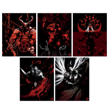 Diablo - Limited Edition Set of Five Lithographs Fine Art Print - Tophatter Daily Deals