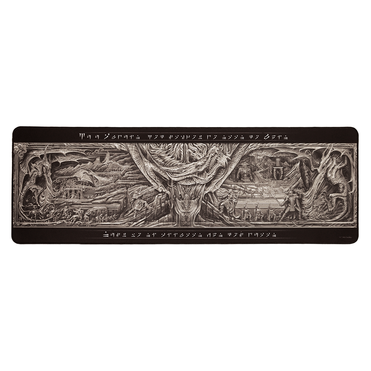 The Elder Scrolls V: Skyrim – Desk Pad and Coaster Set Coaster - Tophatter Daily Deals