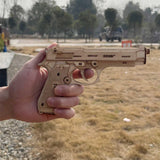 Beretta M92F Wooden Model Pistol - Tophatter Daily Deals