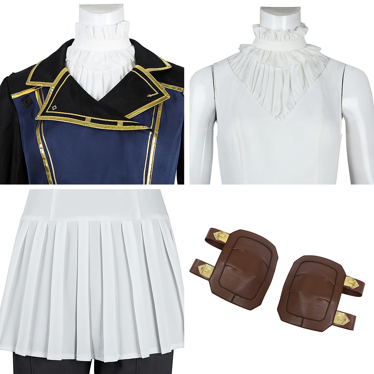 [In stock]Arcane Season 2 League of Legends LOL Caitlyn Cosplay Costume Costume - Tophatter Daily Deals