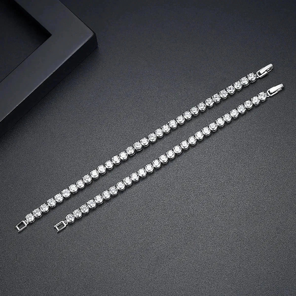 Lindsey Leigh™ Diamond Tennis Bracelet Bracelets - Tophatter Daily Deals