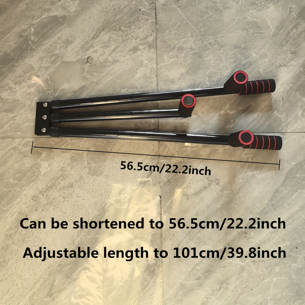 3-Bar Leg Stretcher with Adjustable Rollers Sports & Fitness > Exercise, Gym & Fitness > Gym Equipment & Accessories - Tophatter Daily Deals