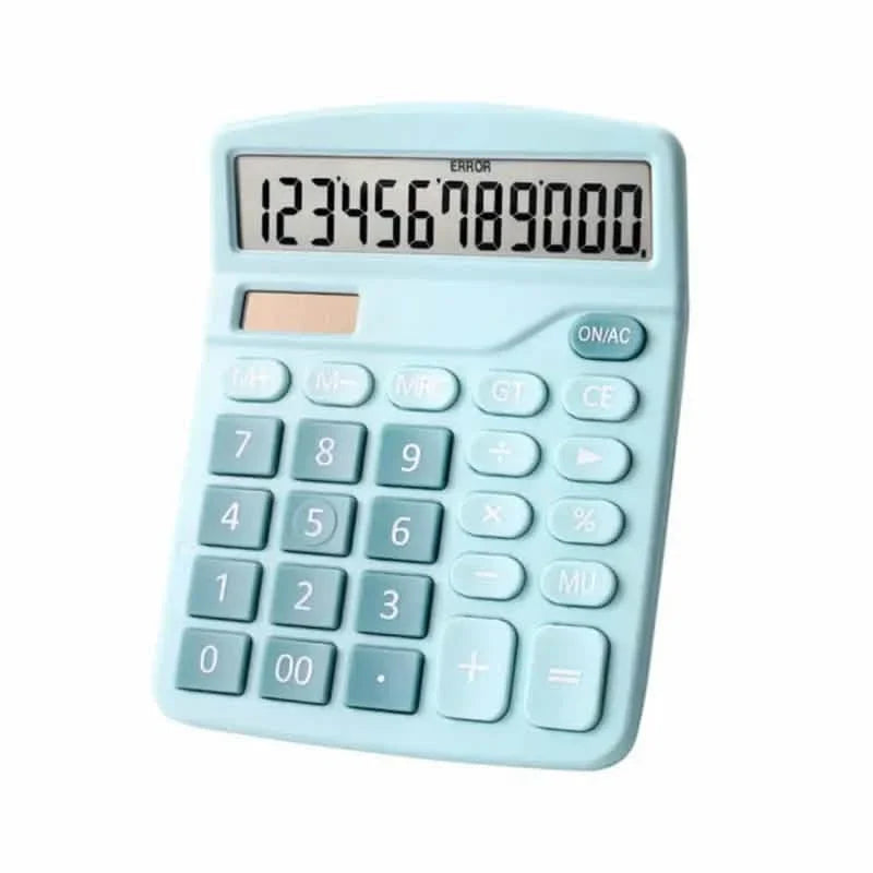 12-Bit Solar Dual Power Supply Calculator Blue School, Office & Art Supplies - Tophatter Daily Deals