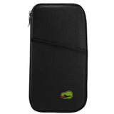 12 Pocket Travel Passport Wallet Black Handbags & Wallets - Tophatter Daily Deals