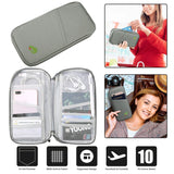 12 Pocket Travel Passport Wallet Handbags & Wallets - Tophatter Daily Deals