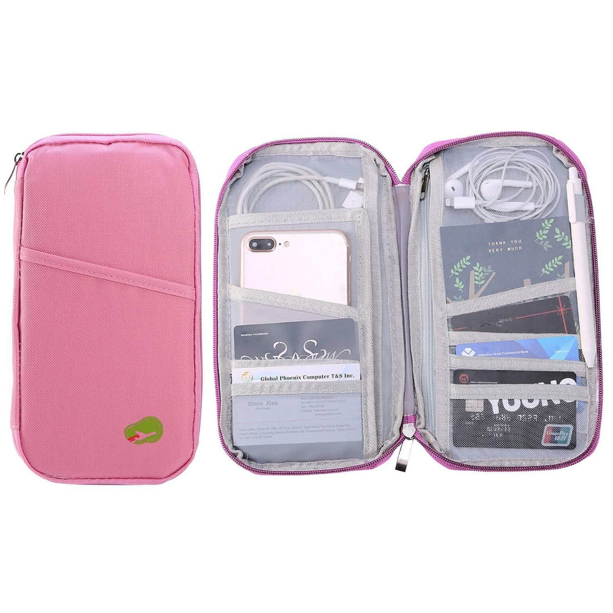 12 Pocket Travel Passport Wallet Handbags & Wallets - Tophatter Daily Deals