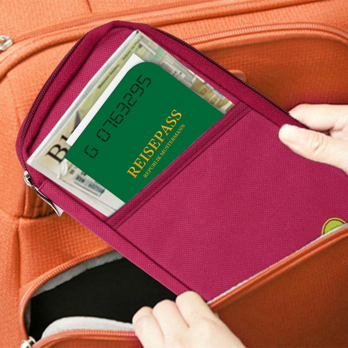 12 Pocket Travel Passport Wallet Handbags & Wallets - Tophatter Daily Deals
