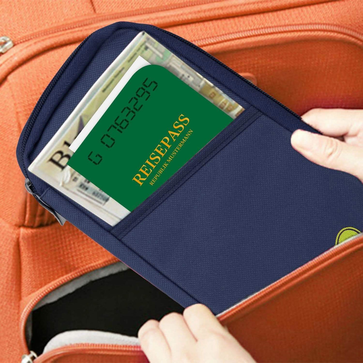 12 Pocket Travel Passport Wallet Handbags & Wallets - Tophatter Daily Deals