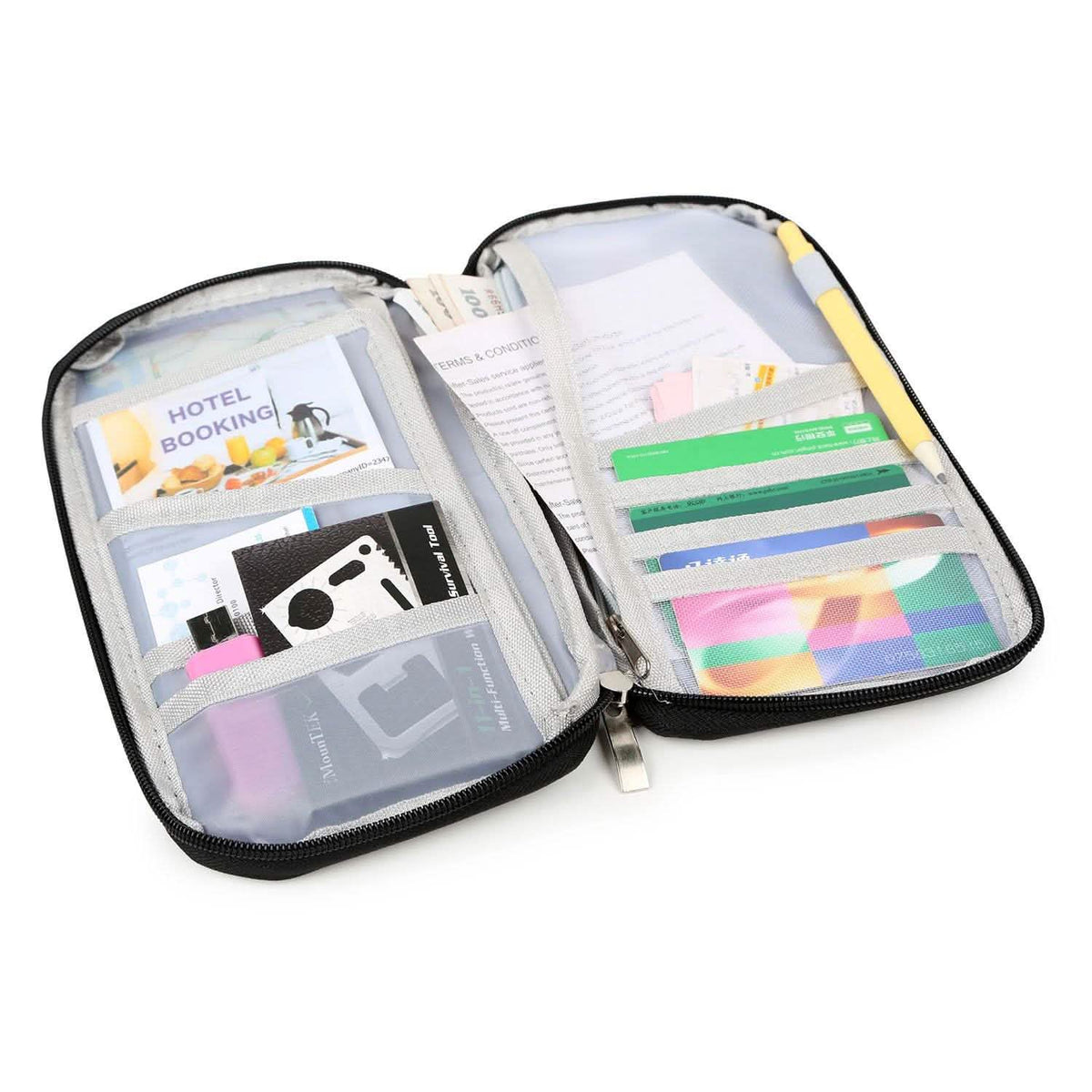 12 Pocket Travel Passport Wallet Handbags & Wallets - Tophatter Daily Deals