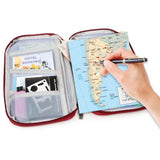 12 Pocket Travel Passport Wallet Handbags & Wallets - Tophatter Daily Deals