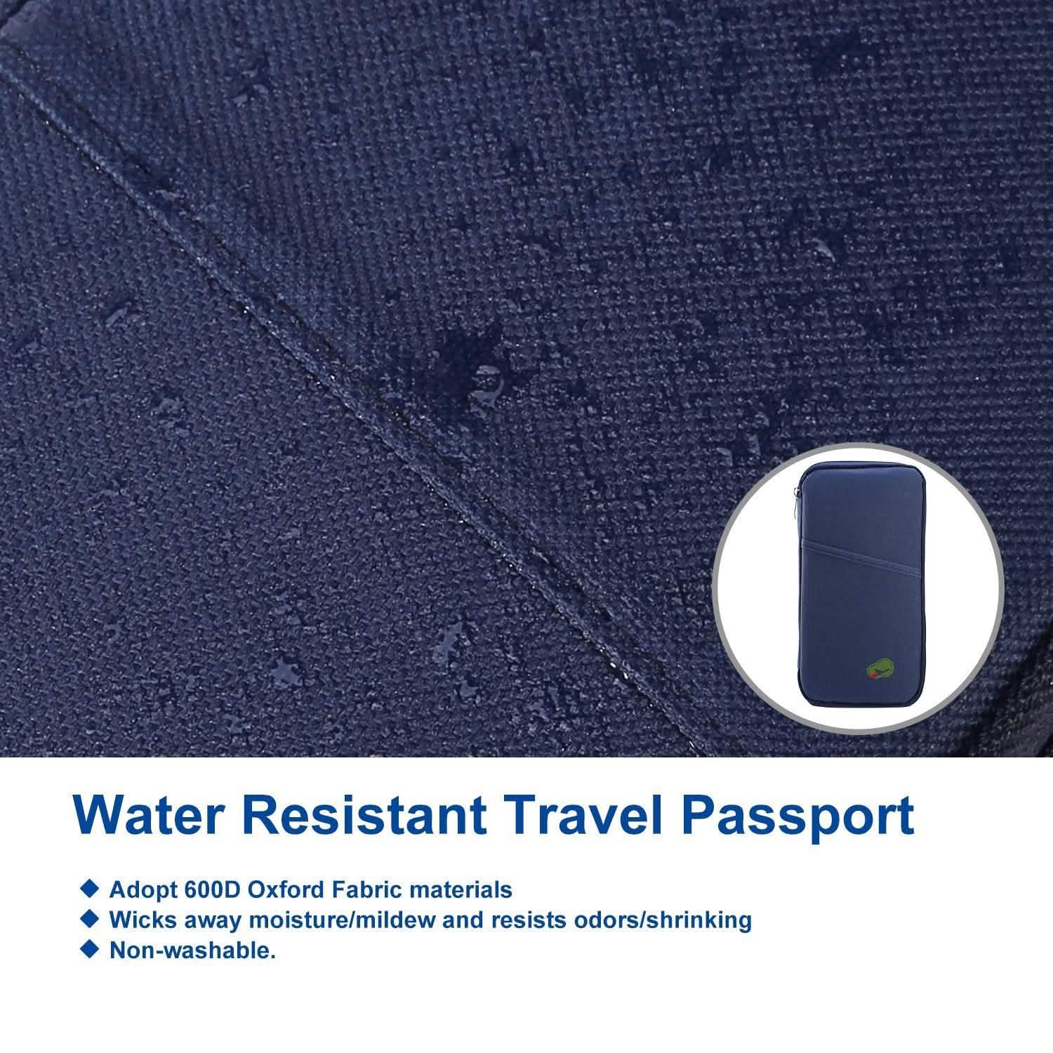 12 Pocket Travel Passport Wallet Handbags & Wallets - Tophatter Daily Deals