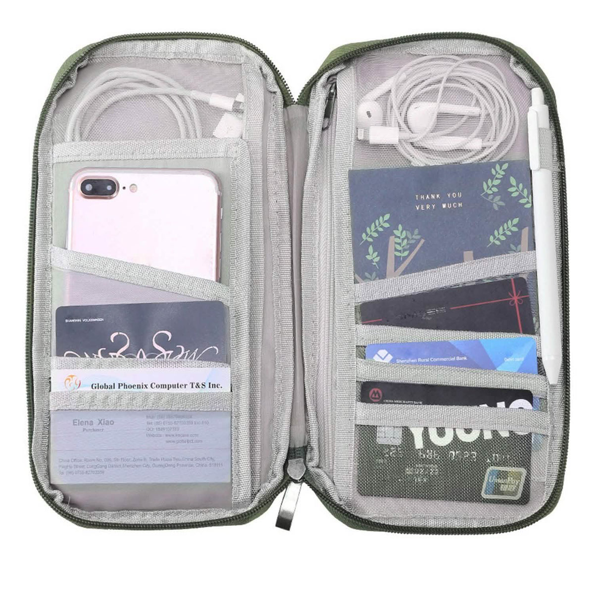 12 Pocket Travel Passport Wallet Handbags & Wallets - Tophatter Daily Deals