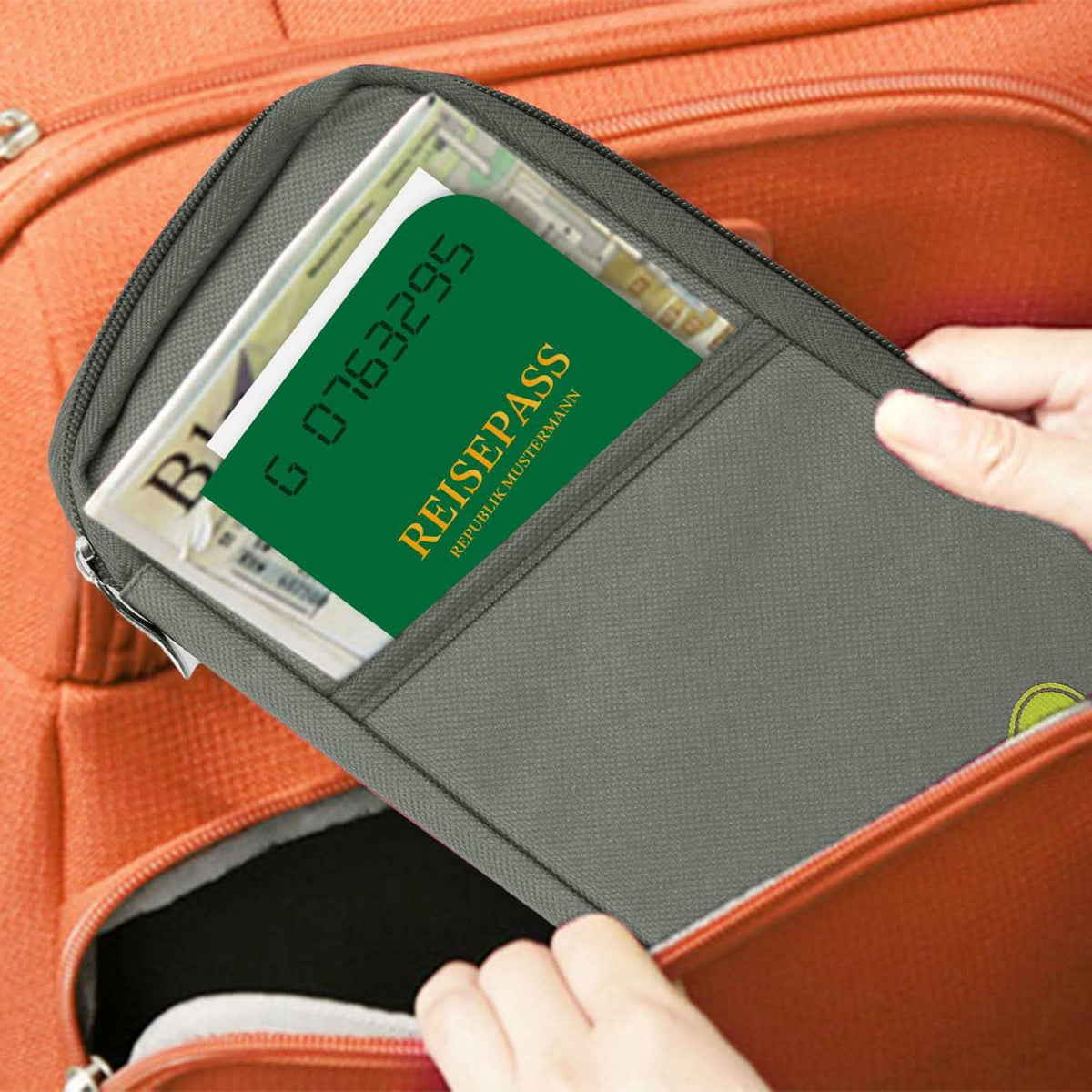 12 Pocket Travel Passport Wallet Handbags & Wallets - Tophatter Daily Deals