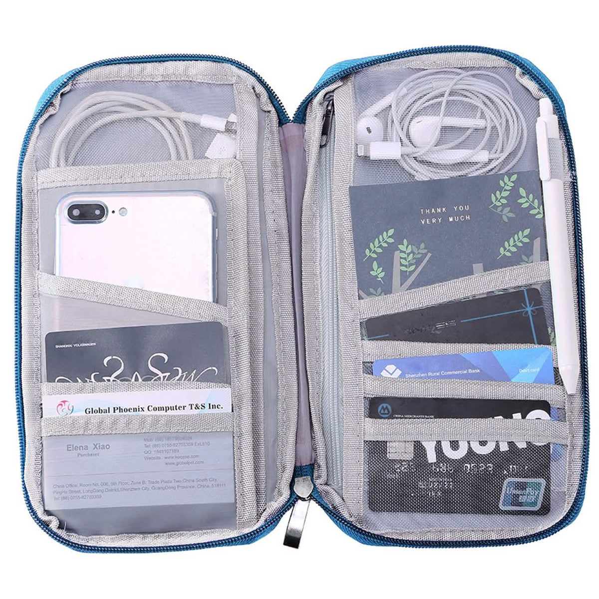 12 Pocket Travel Passport Wallet Handbags & Wallets - Tophatter Daily Deals