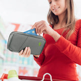 12 Pocket Travel Passport Wallet Handbags & Wallets - Tophatter Daily Deals