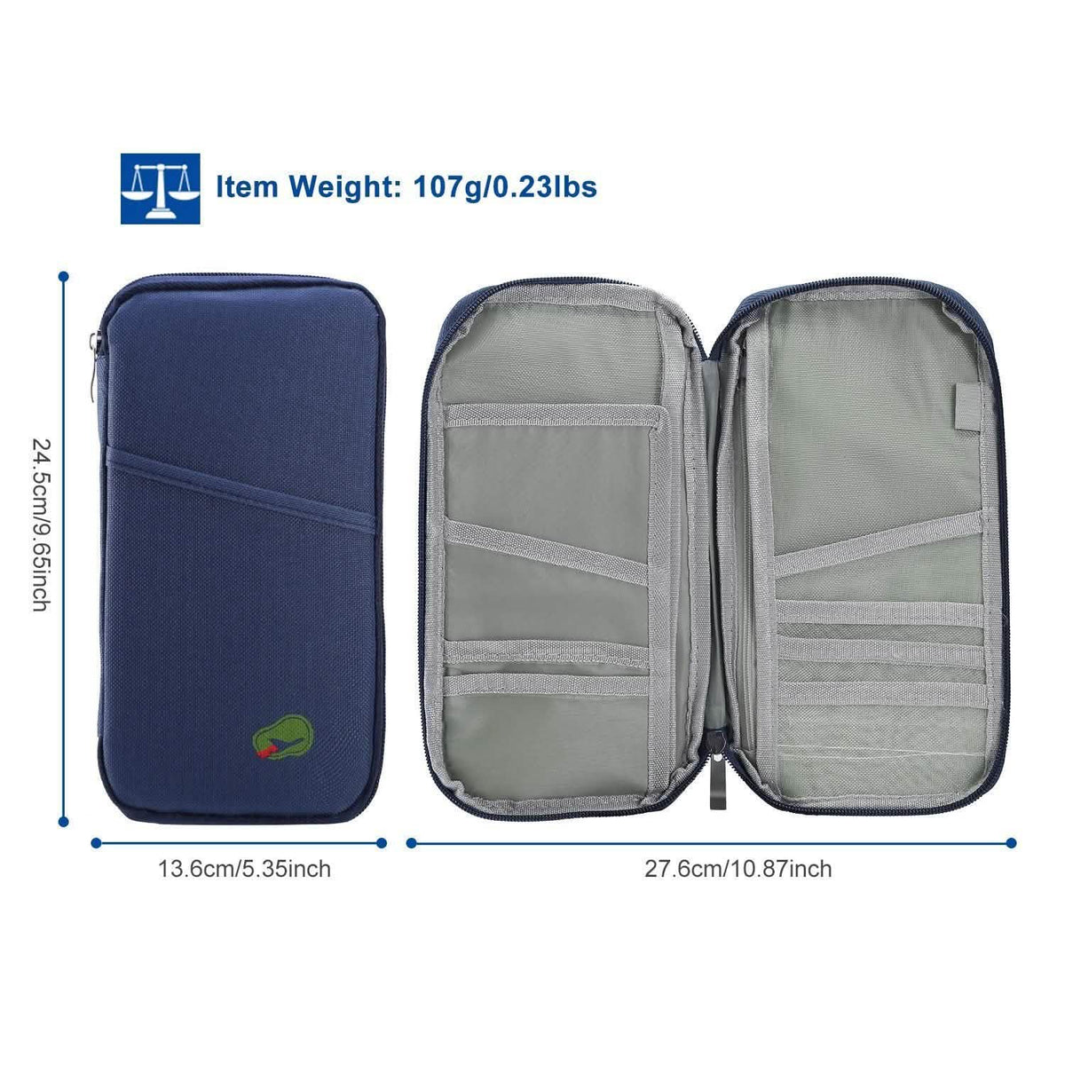 12 Pocket Travel Passport Wallet Handbags & Wallets - Tophatter Daily Deals