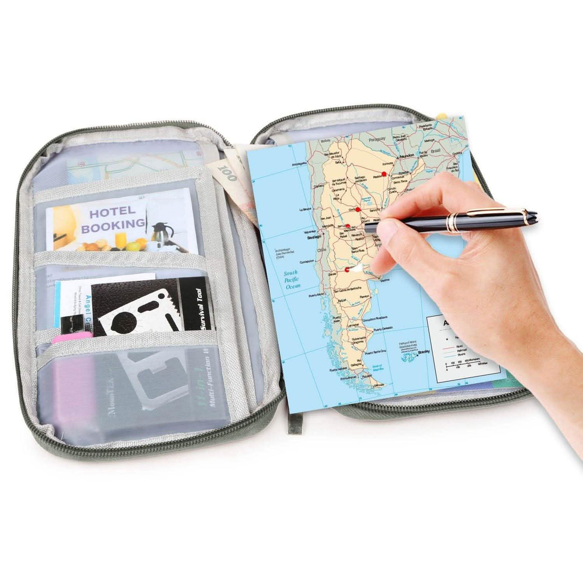 12 Pocket Travel Passport Wallet Handbags & Wallets - Tophatter Daily Deals
