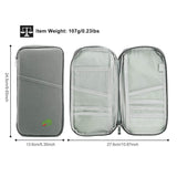 12 Pocket Travel Passport Wallet Handbags & Wallets - Tophatter Daily Deals
