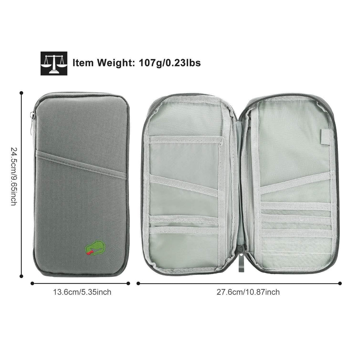 12 Pocket Travel Passport Wallet Handbags & Wallets - Tophatter Daily Deals
