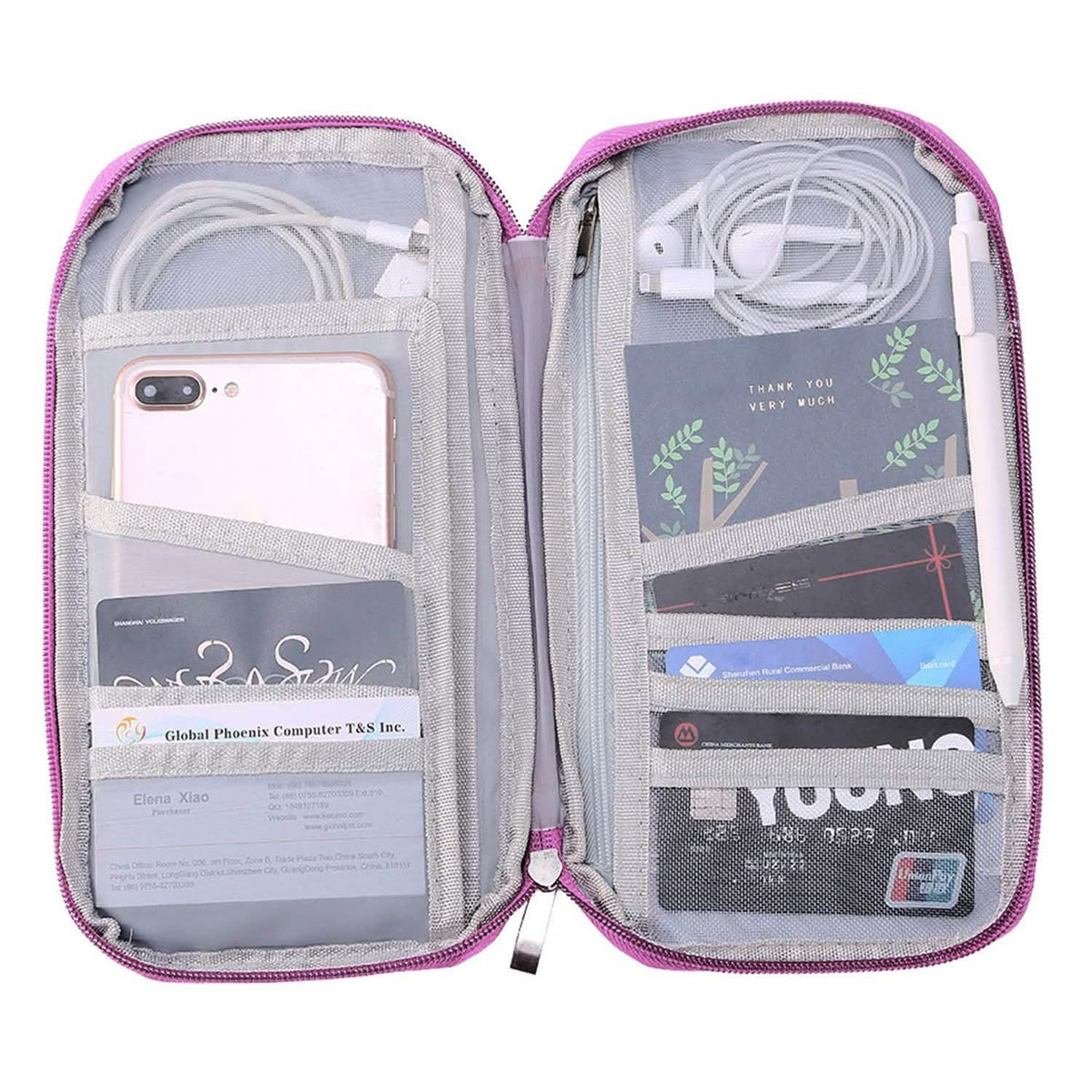 12 Pocket Travel Passport Wallet Handbags & Wallets - Tophatter Daily Deals