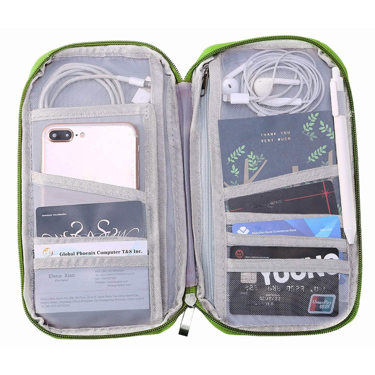 12 Pocket Travel Passport Wallet Handbags & Wallets - Tophatter Daily Deals