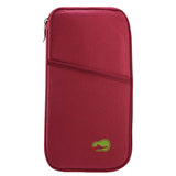 12 Pocket Travel Passport Wallet Red Handbags & Wallets - Tophatter Daily Deals