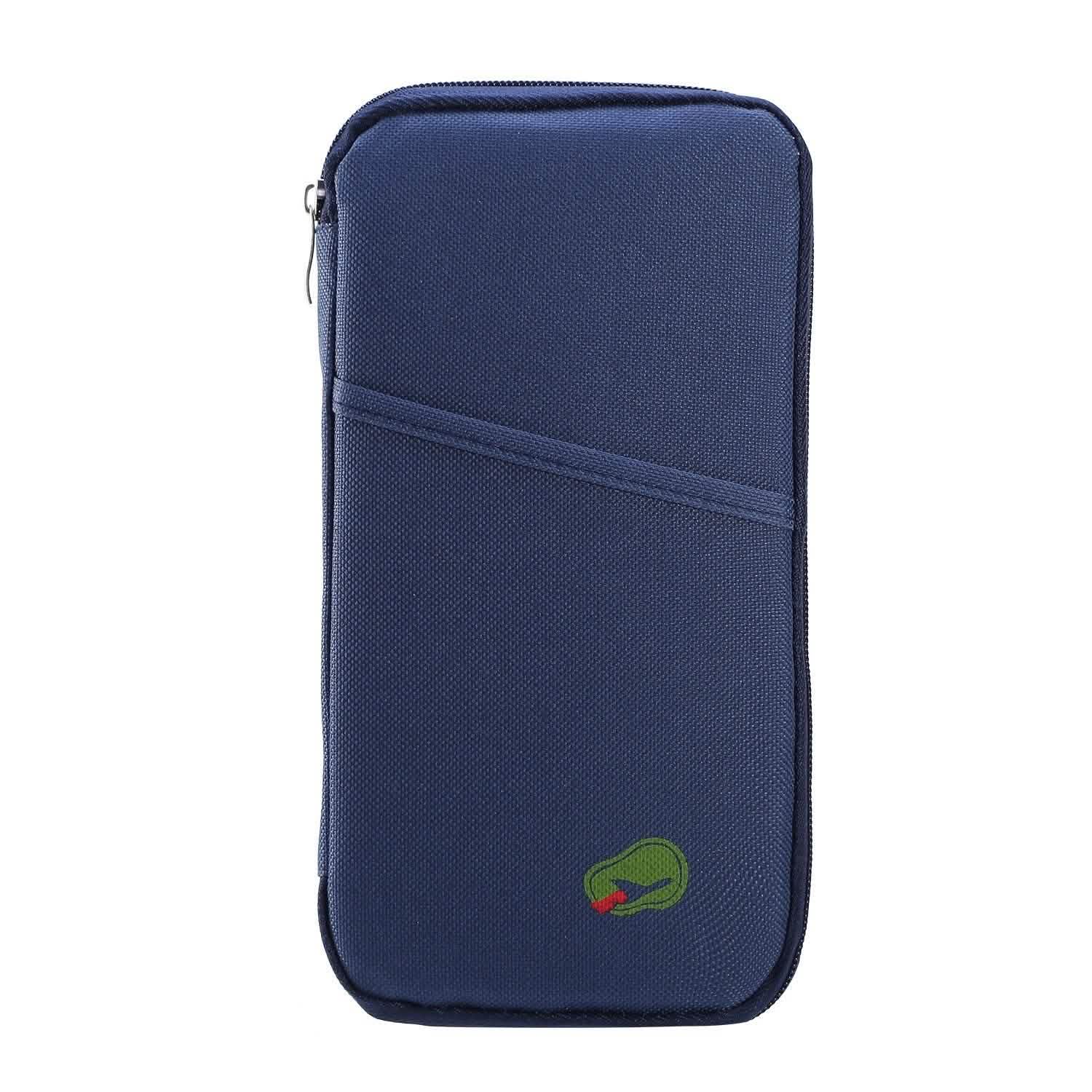 12 Pocket Travel Passport Wallet Royal Blue Handbags & Wallets - Tophatter Daily Deals