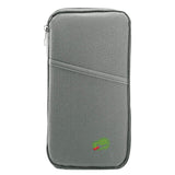 12 Pocket Travel Passport Wallet Silver Handbags & Wallets - Tophatter Daily Deals