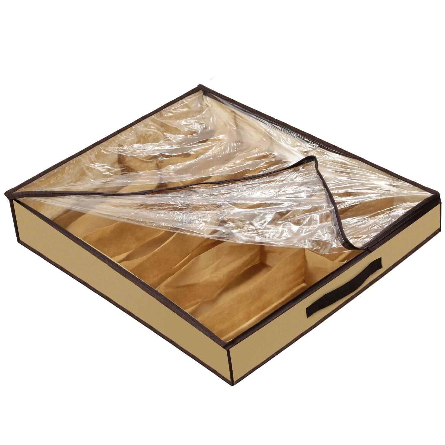 12 Cells Under the Bed Shoes Organizer Storage & Organization - Tophatter Daily Deals